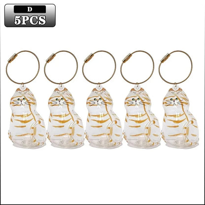 MeowHaus Cat Fur Keepsake Charm Keychain