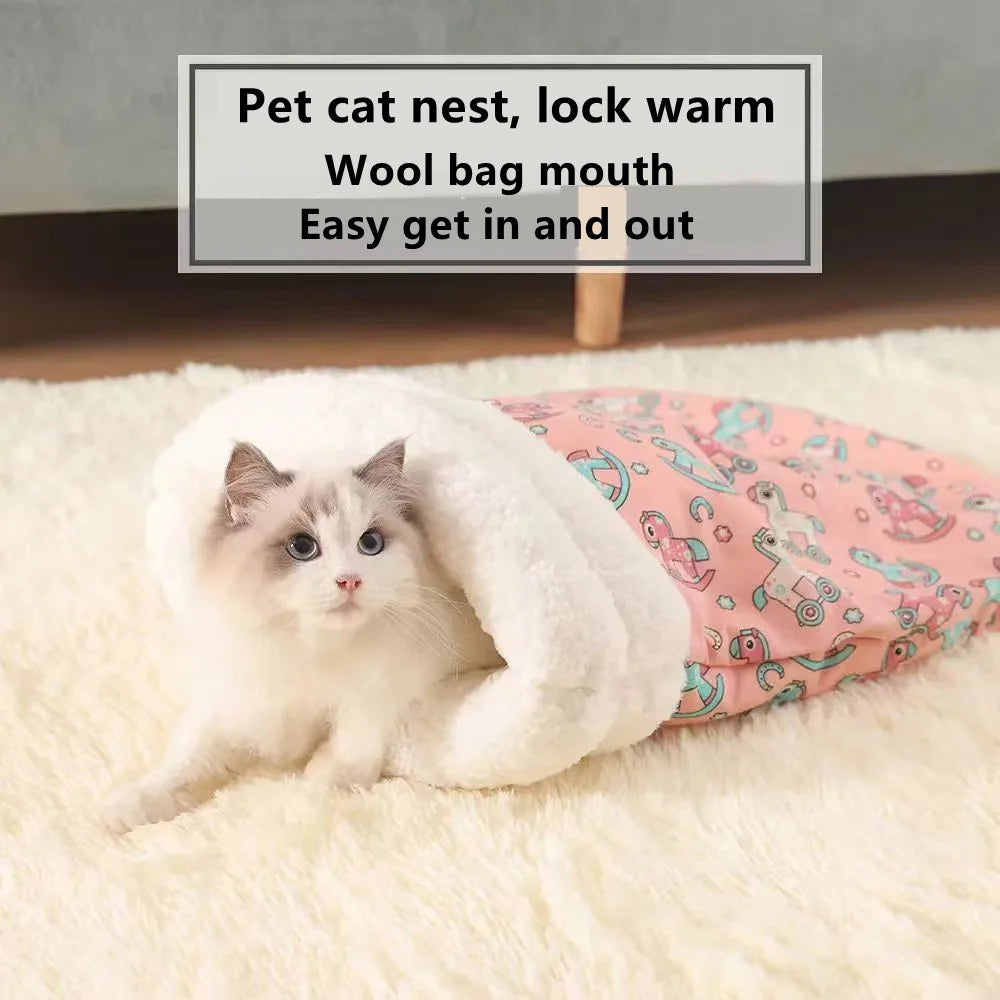 MeowHaus Cat Pocket Sleeping Bag