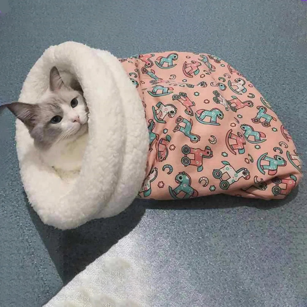 MeowHaus Cat Pocket Sleeping Bag