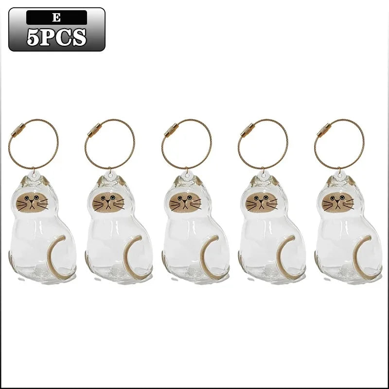 MeowHaus Cat Fur Keepsake Charm Keychain