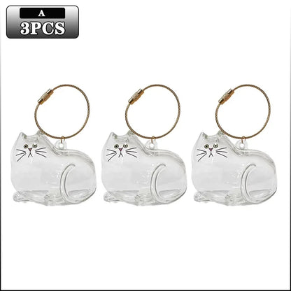 MeowHaus Cat Fur Keepsake Charm Keychain