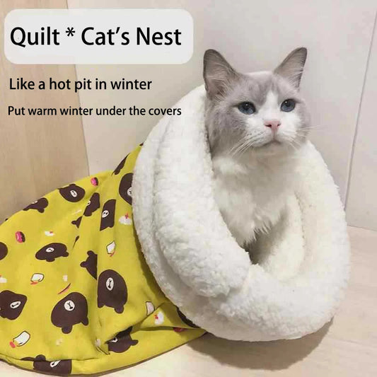 MeowHaus Cat Pocket Sleeping Bag