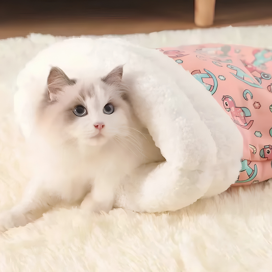 MeowHaus Cat Pocket Sleeping Bag