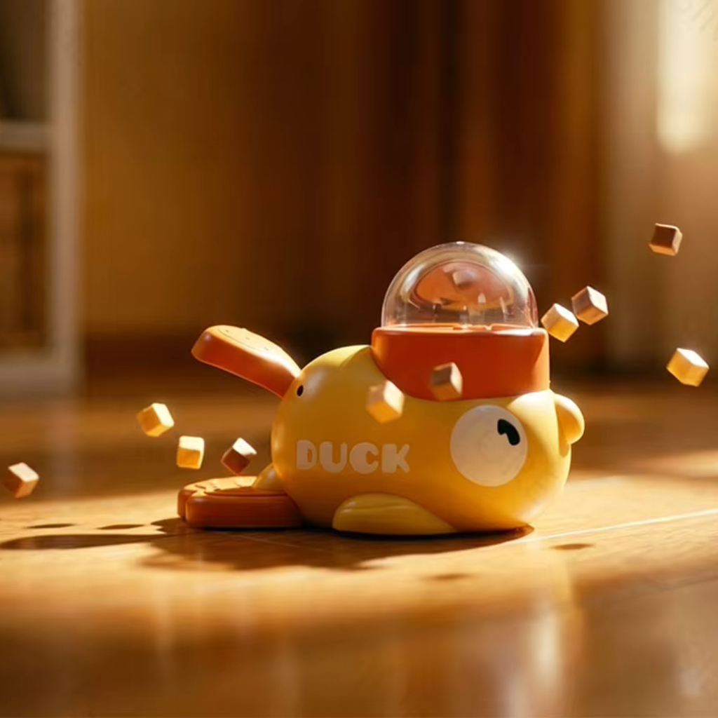 MeowHaus Interactive Treat Launcher Duck